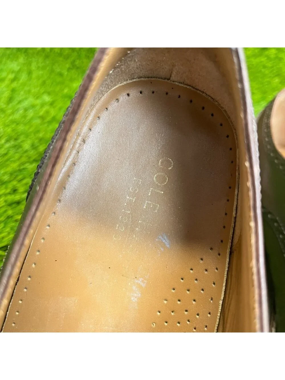 Cole Haan Madison Grand Mens Size 8 Brown Casual Classic Cap Toe Oxford Shoes
